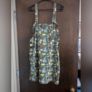 Lucy and Yak Twill Mini Pini Dress